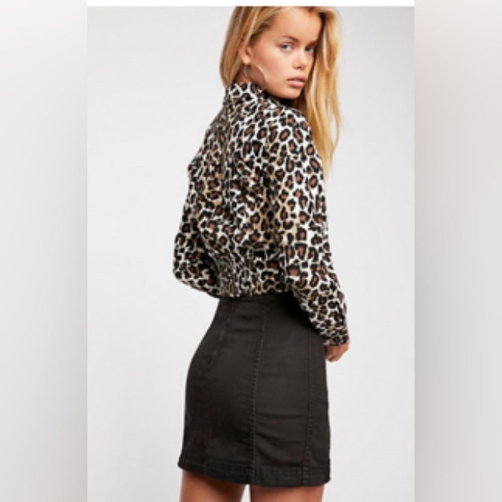 Modern Femme Demi Mini Skirt Black